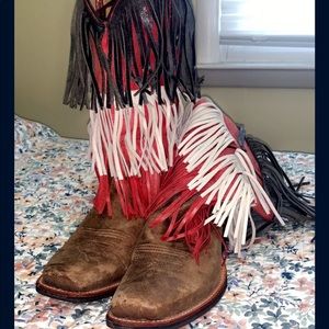 Red white blue fringe